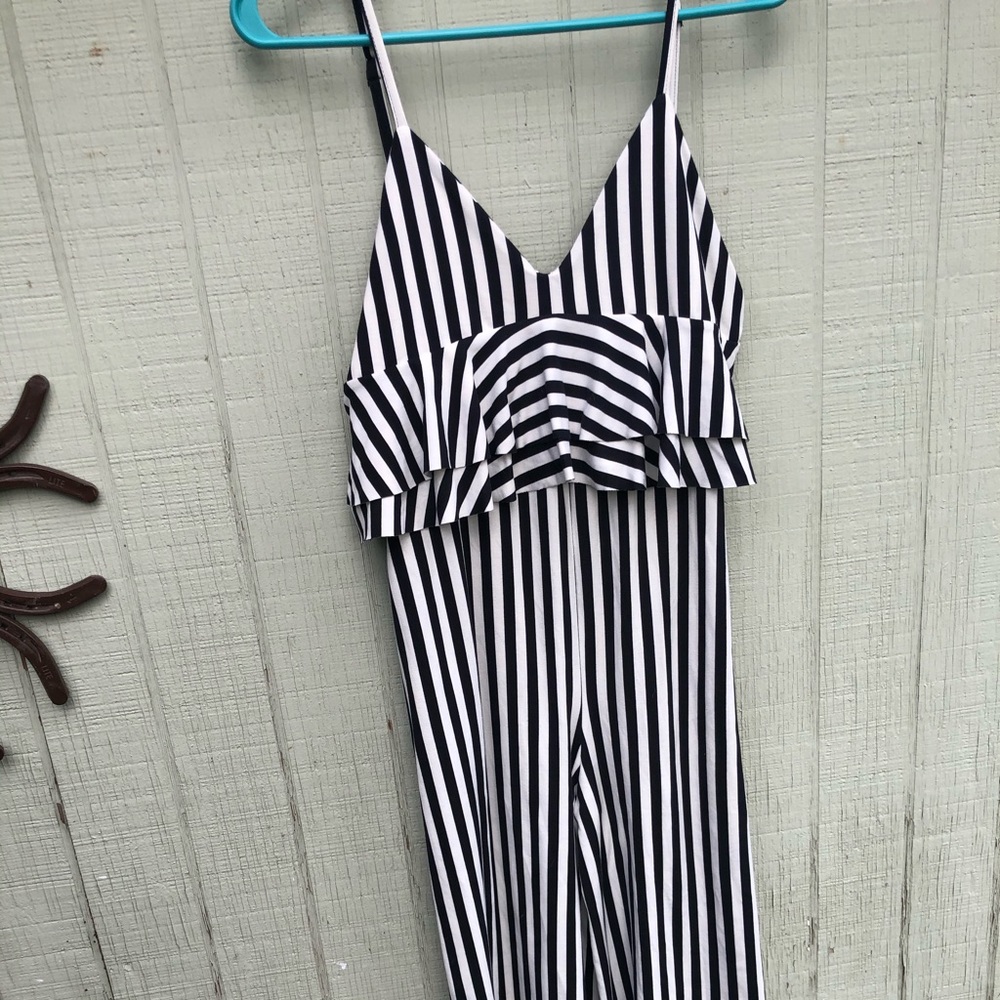 Cute striped romper